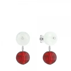 Vessière Cristaux Bijoux|Boucles D’Oreilles Cristal|Boucles d’oreilles vibrante lalique