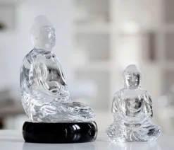 Vessière Cristaux Sculptures Cristal|Décoration|Bouddha petit modèle baccarat