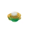 Vessière Cristaux Photophores, Bougeoirs Cristal|Bougeoir rose passion vert orange daum