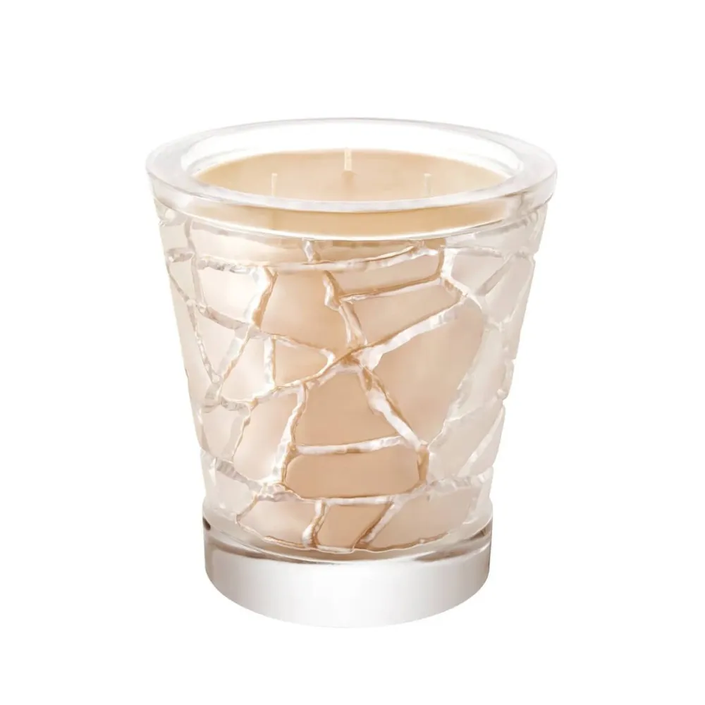 Vessière Cristaux Coupes, Coupelles Et Photophores|Bougies Lalique|Bougie Mineral parfumée cristal Lalique