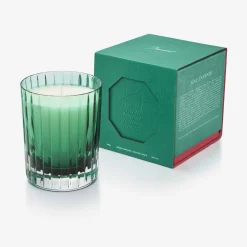 Vessière Cristaux Coupes, Coupelles Et Photophores|Bougies Baccarat|Bougie parfumée 4 éléments eau infinie Baccarat