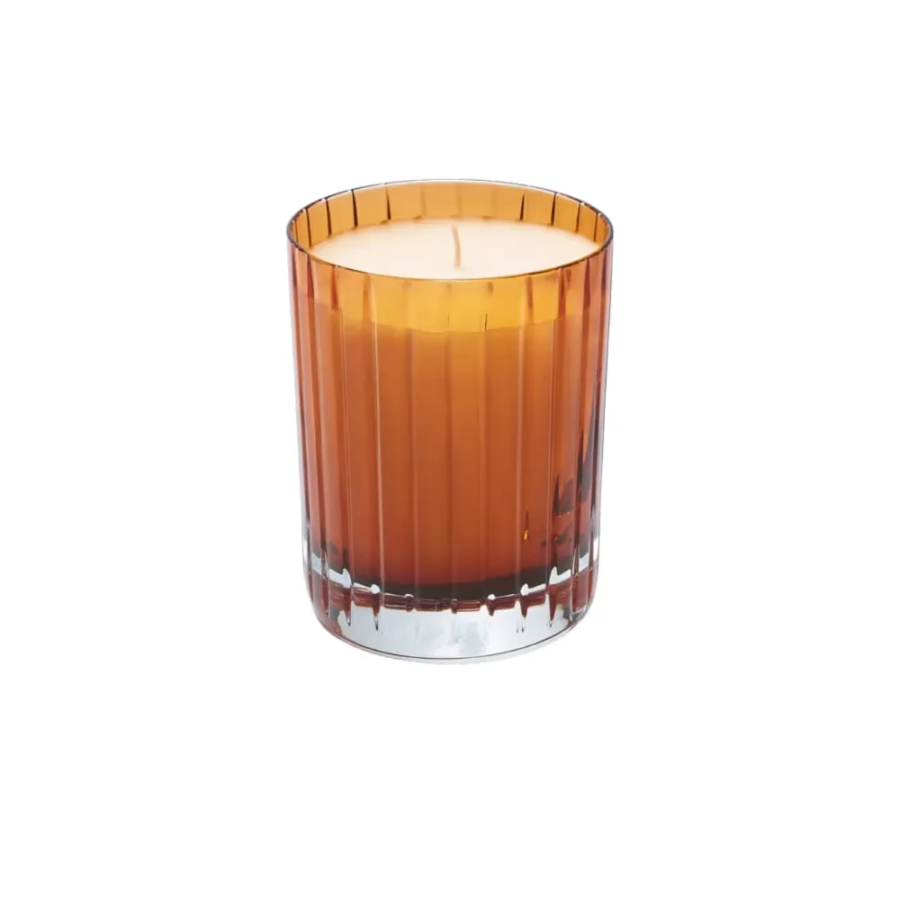 Vessière Cristaux Coupes, Coupelles Et Photophores|Bougies Baccarat|Bougie parfumée 4 éléments sable précieux Baccarat