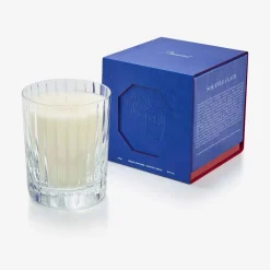 Vessière Cristaux Coupes, Coupelles Et Photophores|Bougies Baccarat|Bougie parfumée 4 éléments souffle clair Baccarat