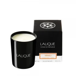 Vessière Cristaux Coupes, Coupelles Et Photophores|Bougies Lalique|Bougie parfumée néroli lalique