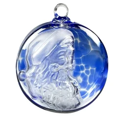 Vessière Cristaux Décoration|Boule de Noël « le Père Noël » 2023
