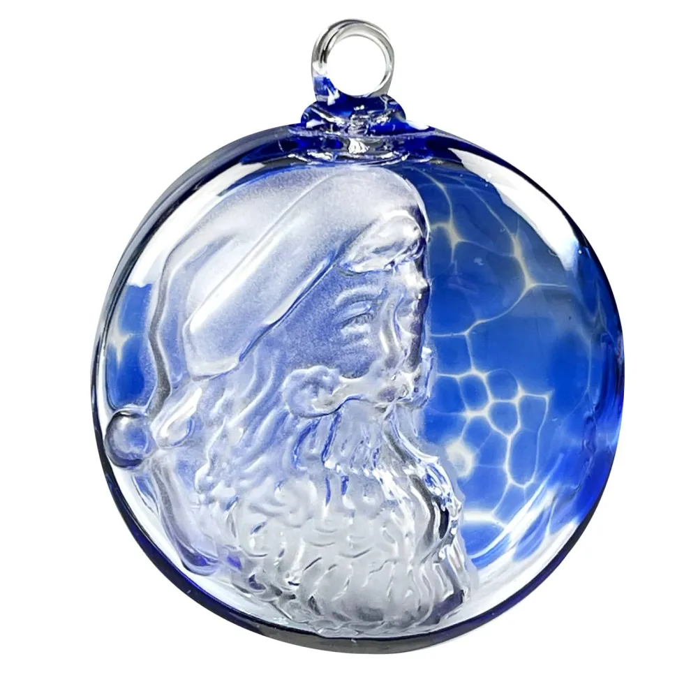Vessière Cristaux Décoration|Boule de Noël « le Père Noël » 2023