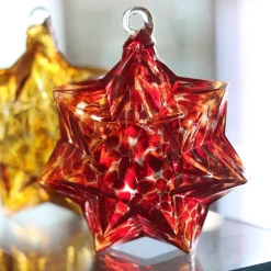 Vessière Cristaux Décoration|Boule de Noël Étoile 2025