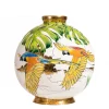 Vessière Cristaux Vases Cristal Couleur|Éditions D’Art Cristal|Boule flo Vale Do Javari Émaux de Longwy