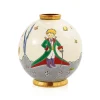 Vessière Cristaux Éditions D’Art Cristal|Vases & Boules|Boule Midi © Petit Prince™ et le renard Émaux de Longwy