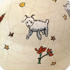 Vessière Cristaux Vase Céramique|Vases & Boules|Boule minuit © Petit Prince™ et le renard Émaux de Longwy