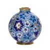 Vessière Cristaux Vase Céramique|Vases & Boules|Boule minuit Héritage bleu Émaux de Longwy