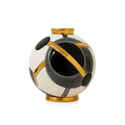 Vessière Cristaux Vases Cristal Couleur|Vases & Boules|Boule Moon Minuit Émaux de Longwy