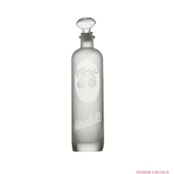 Vessière Cristaux Art De La Table|Flasque, Bouteille Cristal|Bouteille mirabelle taillé