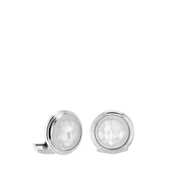 Vessière Cristaux Bijoux|Boutons De Manchette Cristal|Boutons manchettes aréthuse rond Lalique