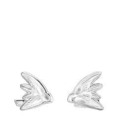 Vessière Cristaux Boutons De Manchette Cristal|Boutons De Manchette|Boutons manchettes hirondelle lalique