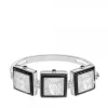 Vessière Cristaux Bijoux|Bracelets Cristal|Bracelet aréthuse laque noir lalique
