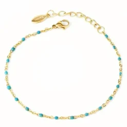 Vessière Cristaux Bracelets Cristal|Bracelets|Bracelet bohème perles turquoises