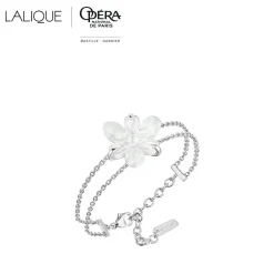 Vessière Cristaux Bijoux|Bracelets Cristal|Bracelet fleur de neige lalique