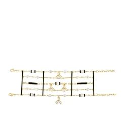 Vessière Cristaux Bracelets Cristal|Bracelets|Bracelet manchette Larcade Lalique