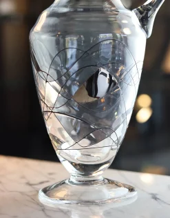 Vessière Cristaux Carafes Cristal Taillé|Art De La Table|Broc eau cristal galleria