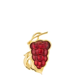 Vessière Cristaux Broches Cristal|Broches|Broche vigne lalique