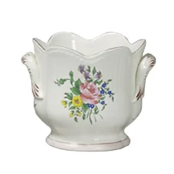 Vessière Cristaux Lunéville|Cache pot reverbere gm