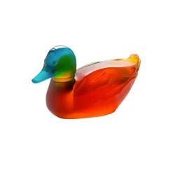 Vessière Cristaux Bestiaire|Animaux Cristal|Canard colvert daum