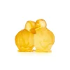 Vessière Cristaux Bestiaire|Animaux Cristal|Canetons jaune daum