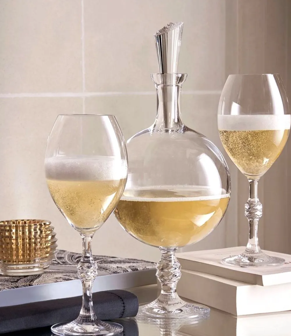 Vessière Cristaux Art De La Table|Carafes Cristal Daum Baccarat Lalique|Carafe à champagne jcb baccarat