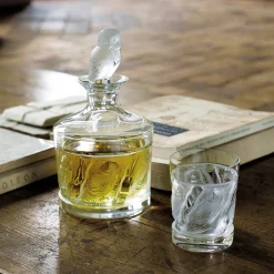 Vessière Cristaux Art De La Table|Carafes Cristal Taillé|Carafe hulotte lalique