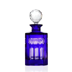 Vessière Cristaux Art De La Table|Carafes Cristal Daum Baccarat Lalique|Carafe à whisky bleu Mireille