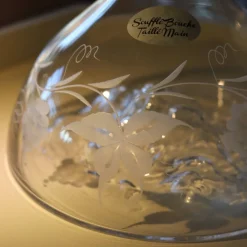 Vessière Cristaux Art De La Table|Carafes Cristal Taillé|Carafe cristal Alpes taille raisin