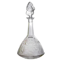 Vessière Cristaux Art De La Table|Carafes Cristal Daum Baccarat Lalique|Carafe nymphale lalique
