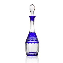 Vessière Cristaux Art De La Table|Carafes Cristal Daum Baccarat Lalique|Carafe Tsarine cristal doublé couleur – 2 ex