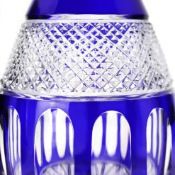 Vessière Cristaux Art De La Table|Carafes Cristal Daum Baccarat Lalique|Carafe vin mireille bleu