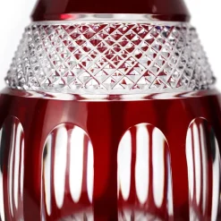 Vessière Cristaux Carafes Cristal Taillé|Art De La Table|Carafe vin mireille rouge