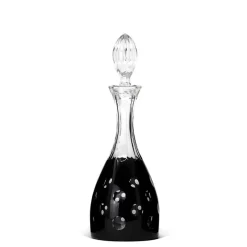 Vessière Cristaux Art De La Table|Carafes Cristal Daum Baccarat Lalique|Carafe vin noir pastille