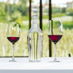 Vessière Cristaux Art De La Table|Carafes Cristal Taillé|Carafe vintage 100 points Lalique