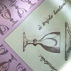 Vessière Cristaux Foulards Baccarat|Carré de soie Harcourt Baccarat