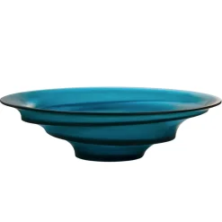 Vessière Cristaux Editions D’Art|Coupes Cristal|Centre de table bleu sand daum par christian ghion