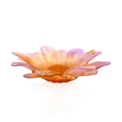 Vessière Cristaux Editions D’Art|Coupes Cristal|Centre de table Or d’Abeille Daum