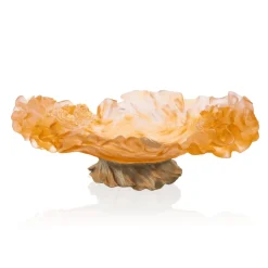 Vessière Cristaux Vide-Poches Cristal|Coupelles Cristal|Centre de table Prestige Rose Royale Daum