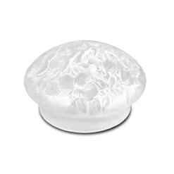 Vessière Cristaux Luminaires|Lampes Cristal|Centre table lumineux fleurs d’orchidee daum