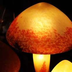 Vessière Cristaux Luminaires|Lampes Cristal|Chapeau dome en verre pour lampe