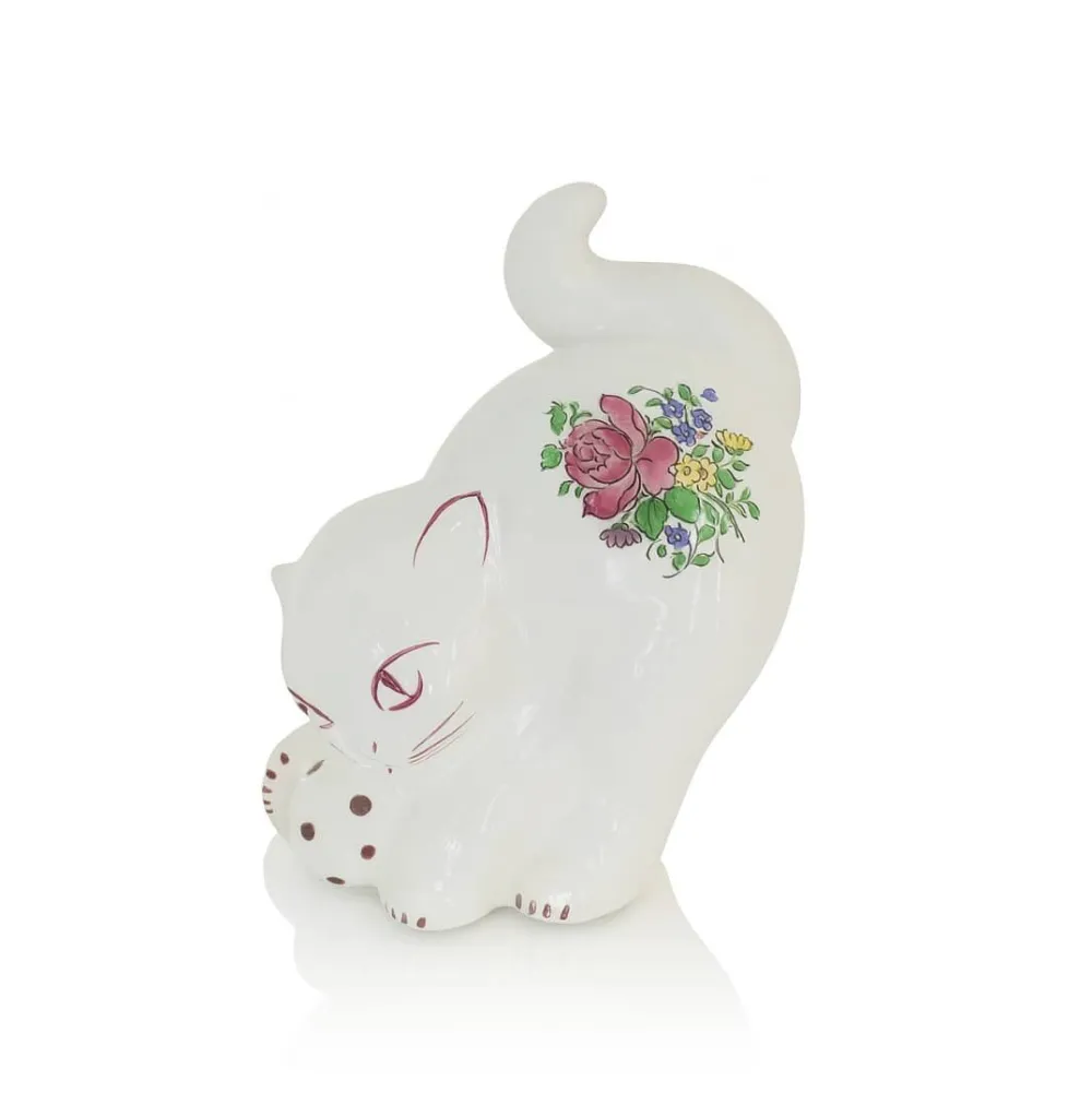 Vessière Cristaux Lunéville|Chat joueur reverbere Lunéville