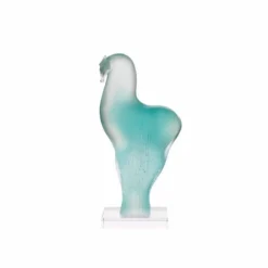 Vessière Cristaux Animaux Cristal|Editions D’Art|Cheval celeste bleu daum 388ex