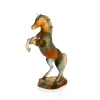 Vessière Cristaux Bestiaire|Editions D’Art|Cheval fougeux ambre gris daum