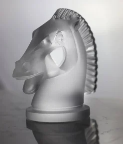 Vessière Cristaux Animaux Cristal|Sculptures Et Figurines|Cheval longchamp lalique