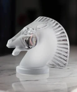 Vessière Cristaux Animaux Cristal|Sculptures Et Figurines|Cheval longchamp lalique