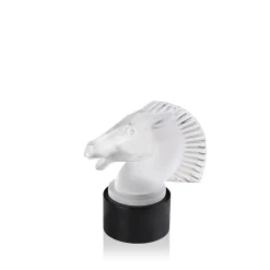 Vessière Cristaux Bestiaire|Animaux Cristal|Cheval longchamp lumineux lalique